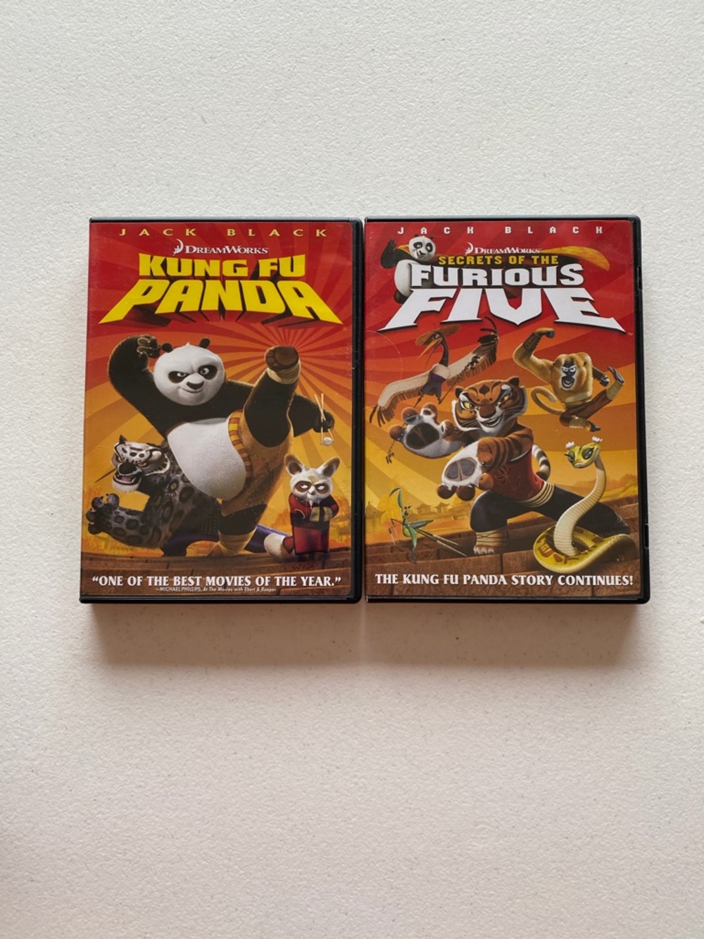 DreamWorks Kung Fu Panda & Secrets of the Furious Five - Red, Yellow, Black
